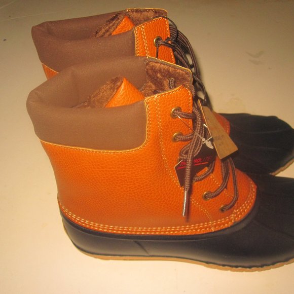 Heritage Weatherproof Adams 2 Men\'s Boots. Tan&Navy. Size 10M. New with Box. main image 5